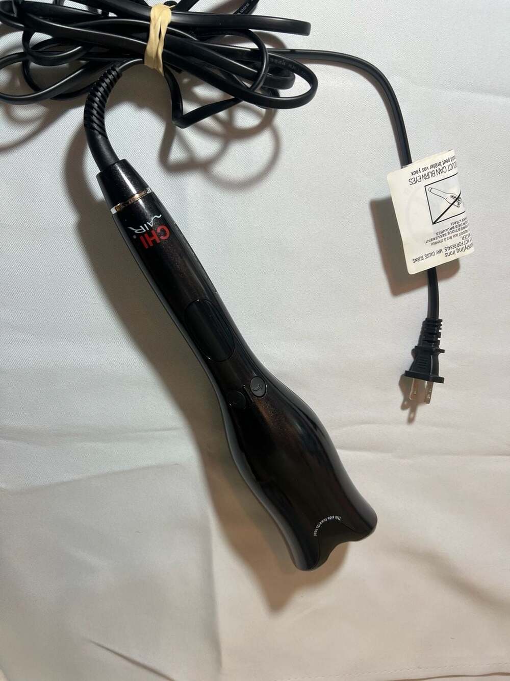 CHI Air Spin n Curl 1 Inch Ceramic Rotating Automatic Curler in Onyx Black